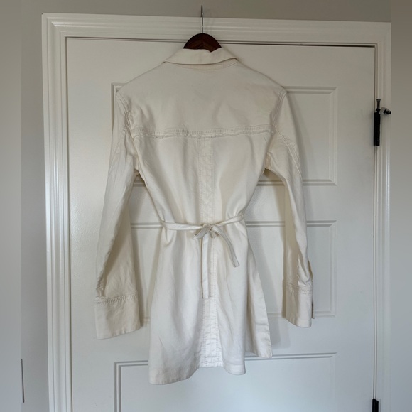 DOROTHEE SCHUMACHER
Urban Spirit Off White Linen & Cotton Jacket Overshirt - Picture 7 of 14